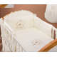 Conjunto de cama bebé  5 elementos Ursinho 